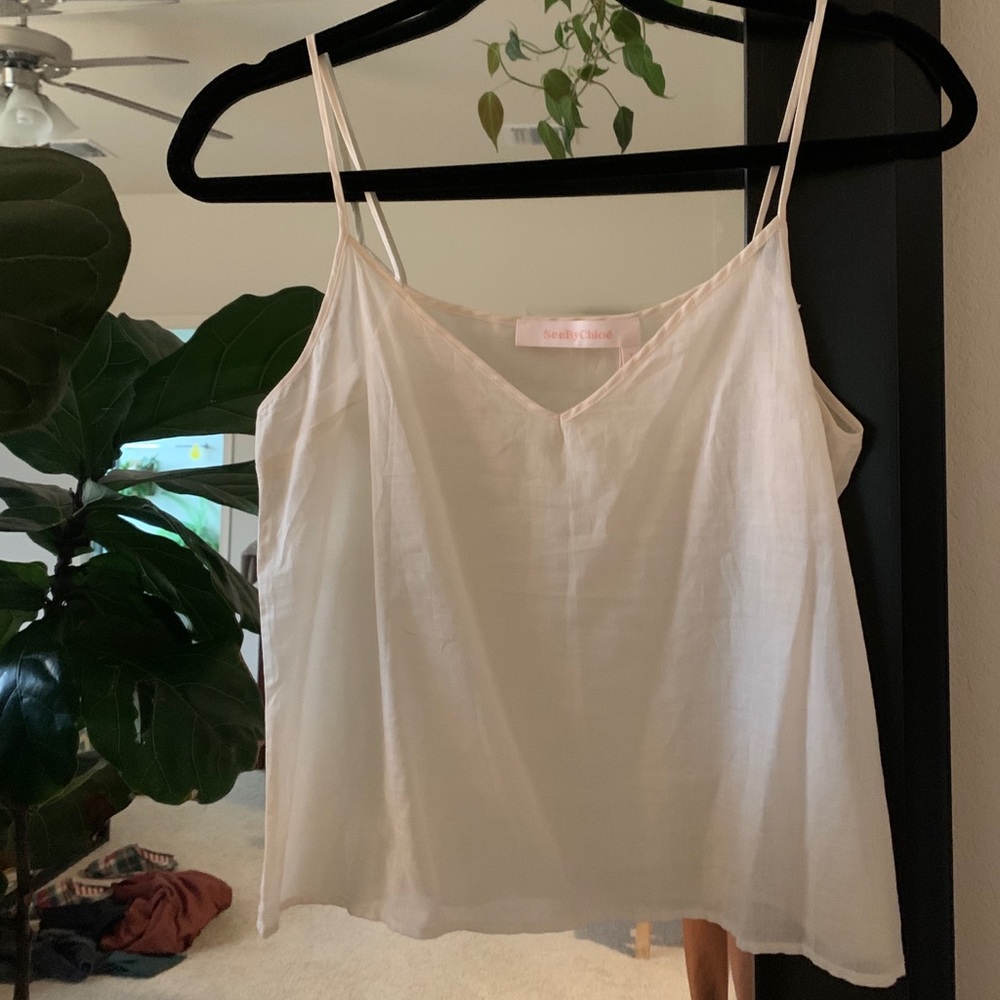 See by Chloe Crop Tank